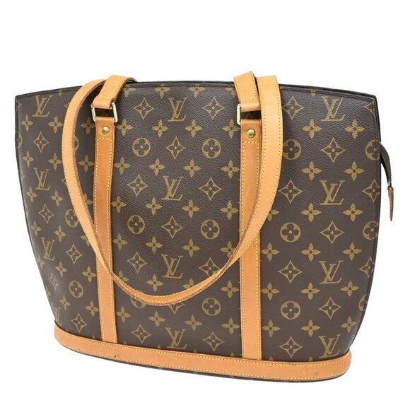 LOUIS VUITTON BABYLONE Shoulder Bag Monogram Leather Brown France - Picture 1 of 16